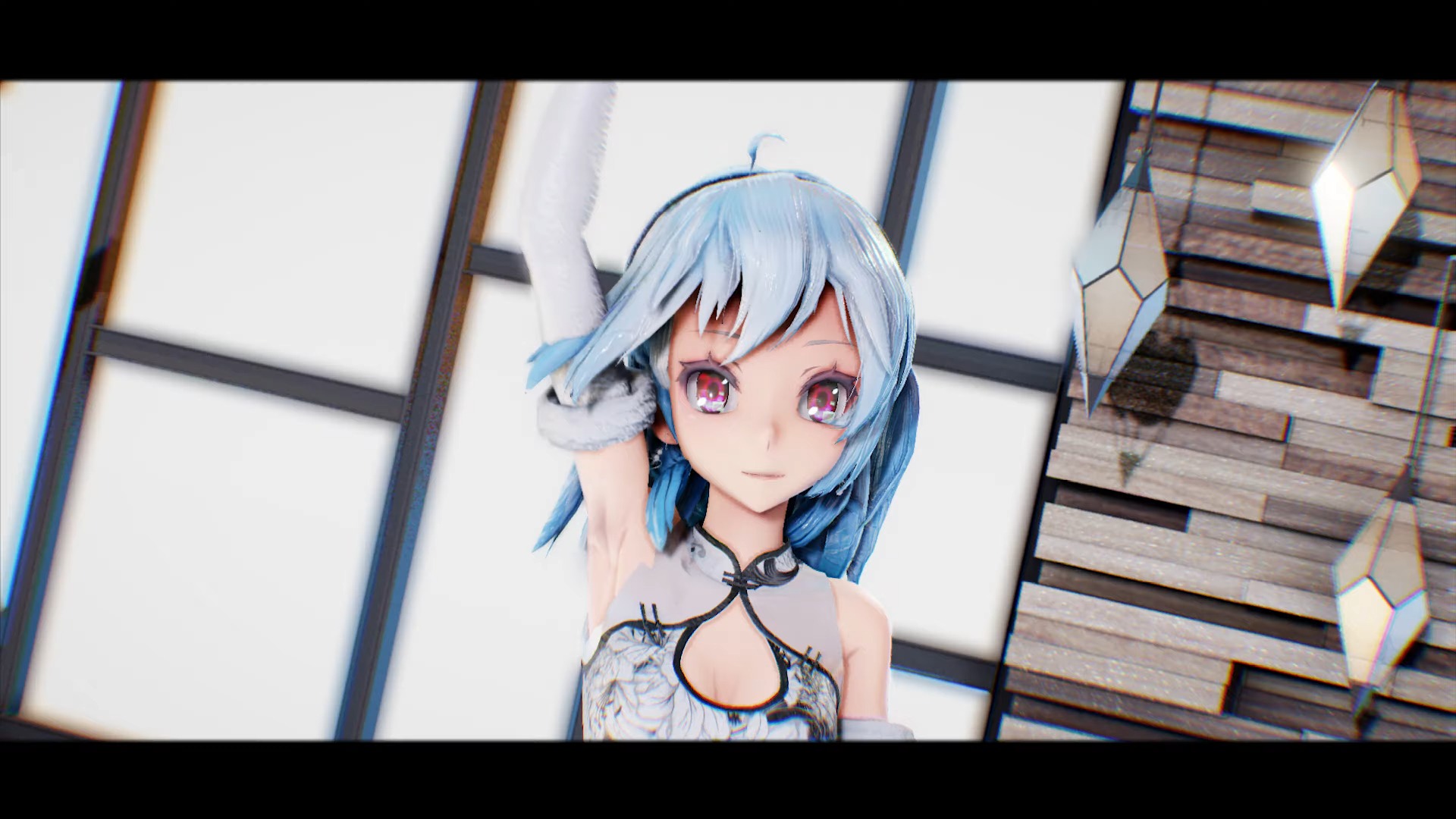 【MMD】Lewder Liar / v flower【TDA Willow Qipao Miku】【搬运】哔哩哔哩bilibili