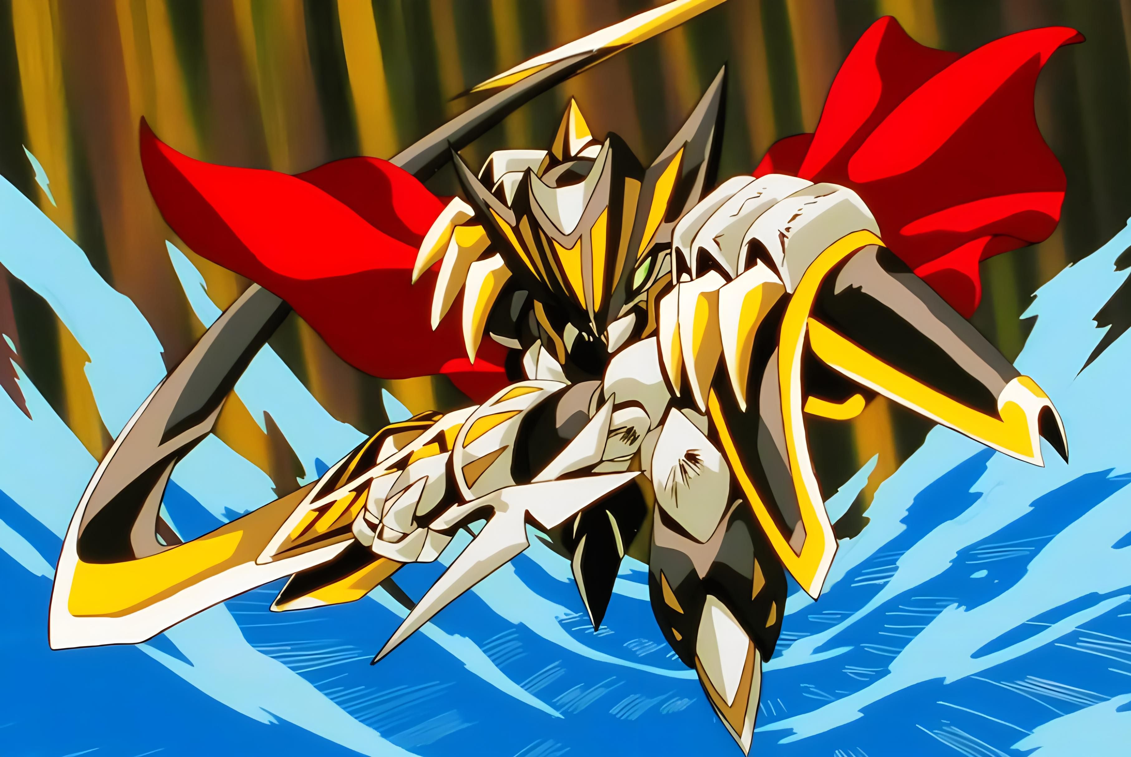 超魔神:龙神の七式变身