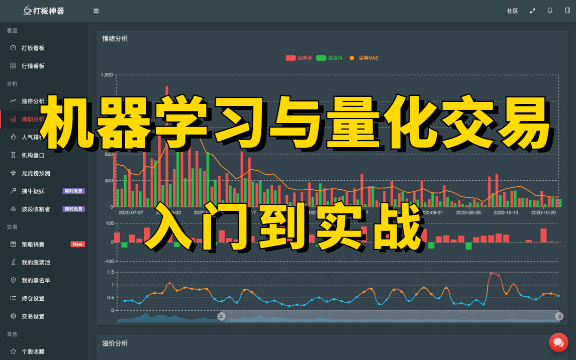 [图]3天我竟然就跟着TOP级大佬入门【机器学习与量化交易】保姆级教程，收藏不亏！Python机器学习/人工智能