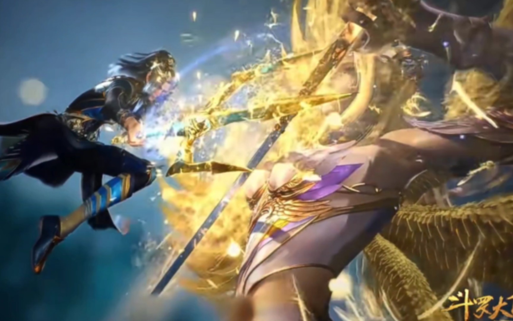 【斗罗大陆 ‖ 剧场版预告】唐三海神八翼激战天使神千仞雪,剧场版