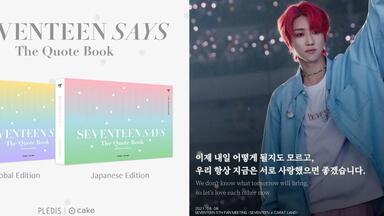 UNBOXING] SEVENTEEN SAYS - The Quote Book_哔哩哔哩_bilibili