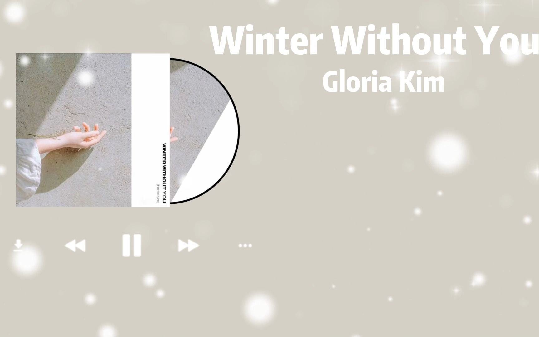 [图]日推歌单 ‖用最暖的声音唱最冷的冬天 ‖《Winter Without You》