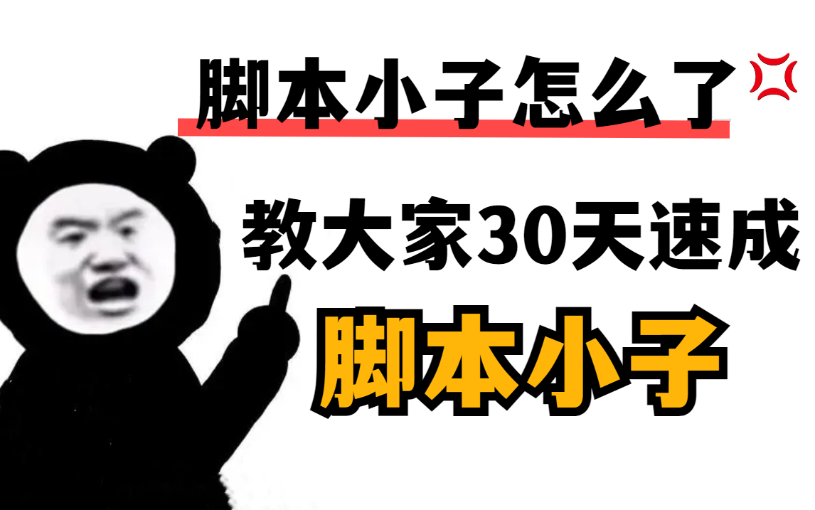 【网络安全】“脚本小子”速成大法,100集持续更新!不经历“脚本小子”怎么变身黑客大佬?哔哩哔哩bilibili