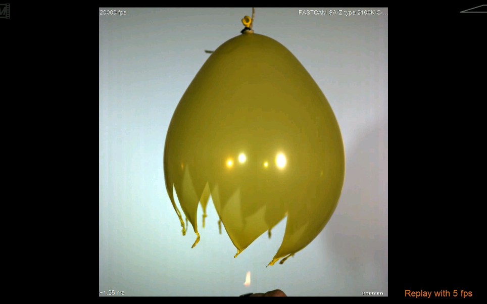 气球爆炸一瞬间你见过吗?_哔哩哔哩 (゜-゜)つロ 干杯~-bilibili