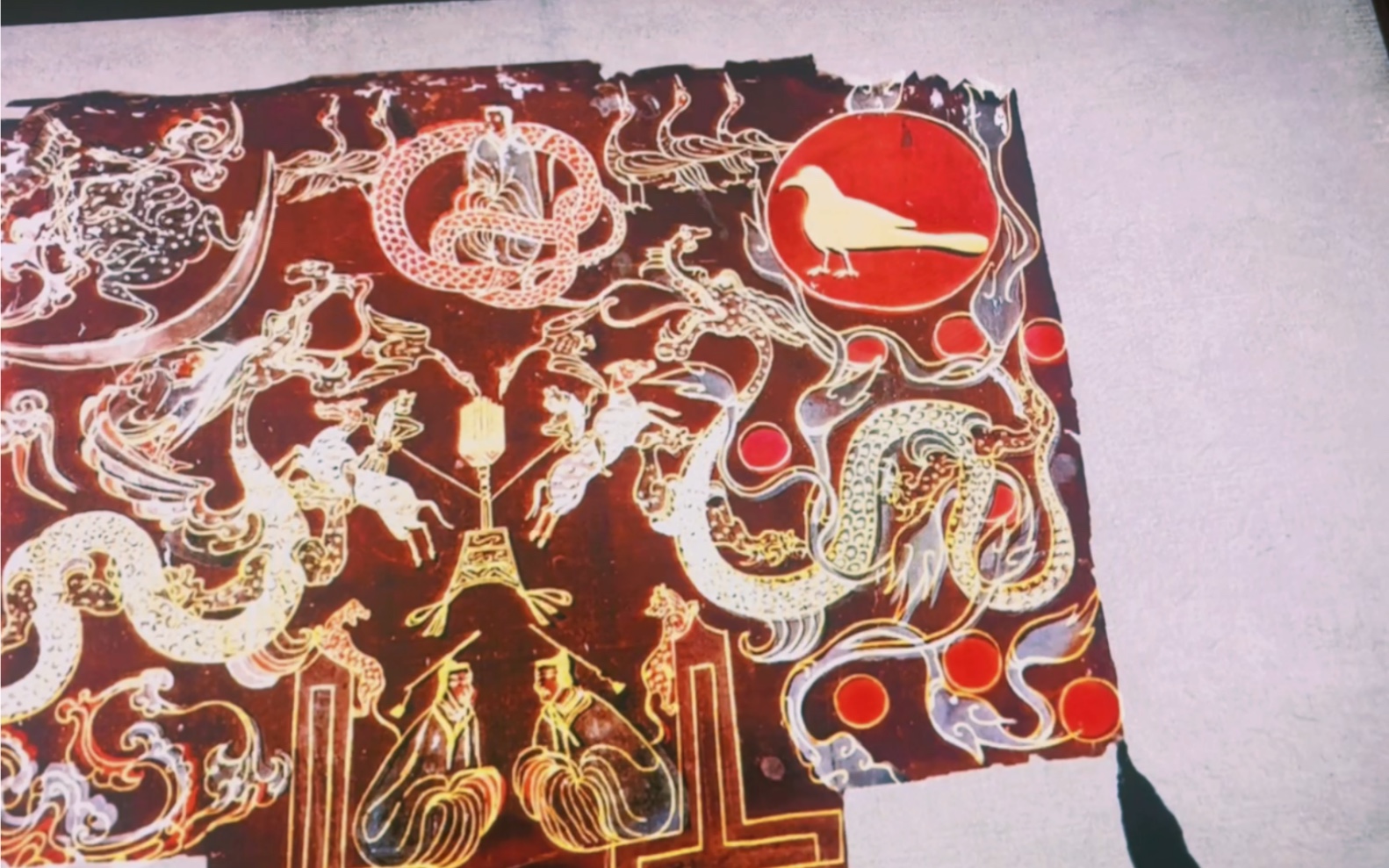 马王堆升天图解构——神秘美丽的天上,人间,地下