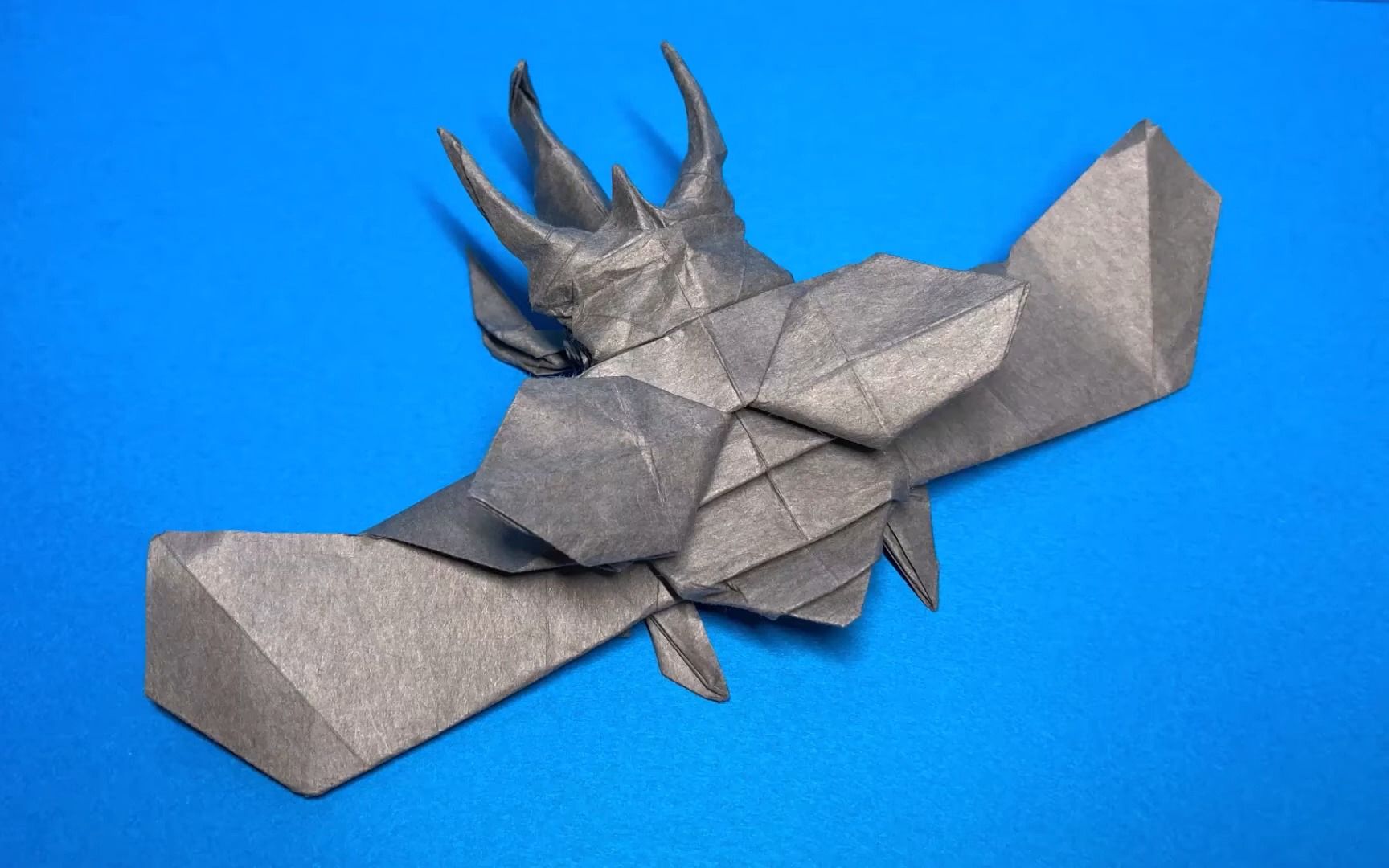 【tetsu laboratory】展翅的高加索大兜 1折纸教程