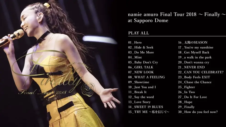 Blu-ray]安室奈美惠- Namie Amuro - Final Tour 2018 ~Finally~ at 