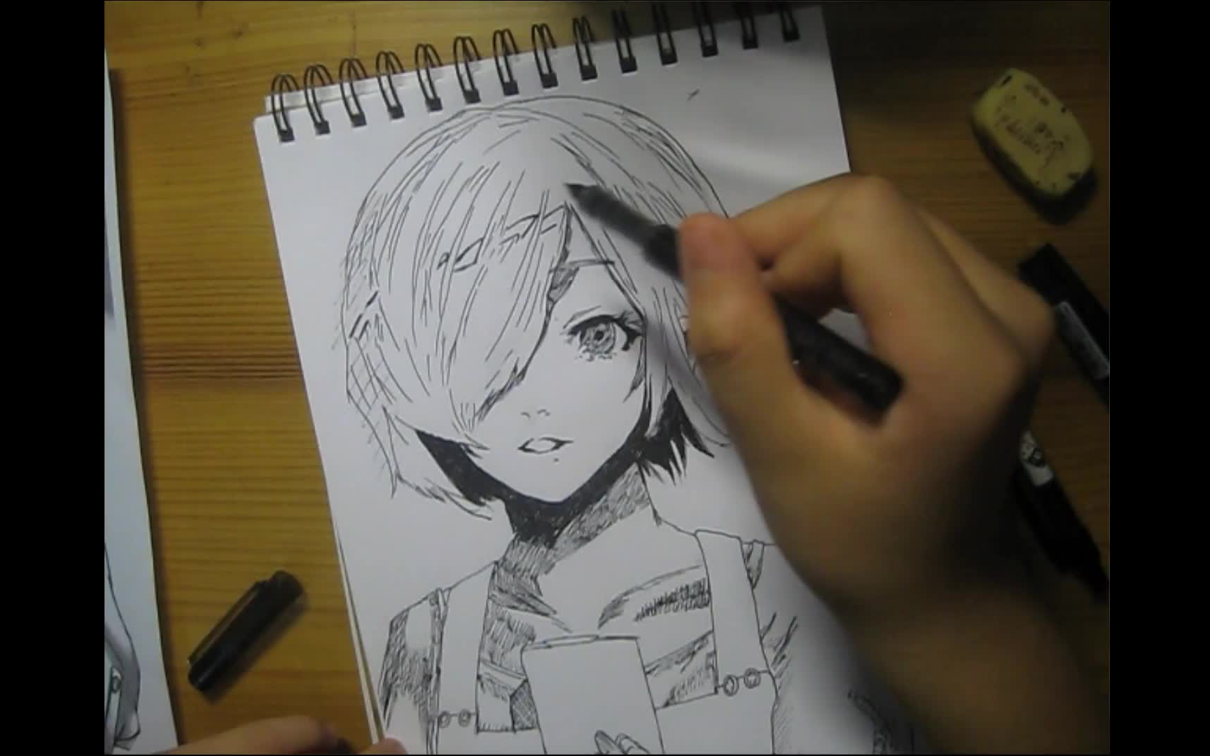 【手绘】用一根4块钱的签字笔来画可爱的董香酱