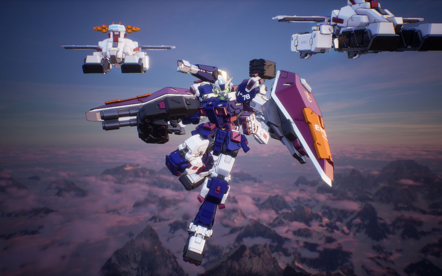 massbuilder雷霆宙域fa78全装甲高达