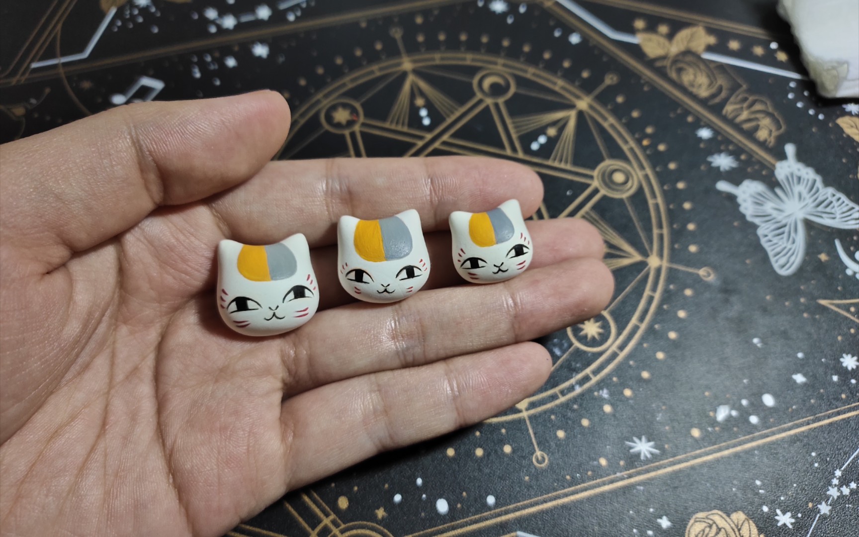 【超轻粘土教程】娘口三三猫咪老师粘土教程