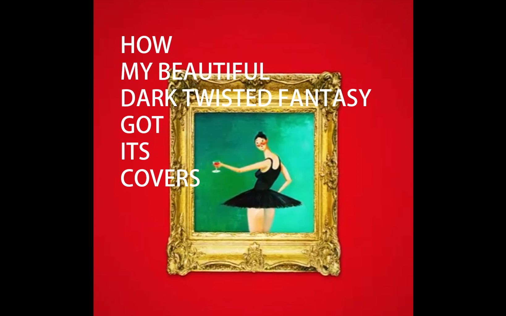 关于kanye mbdtf专辑封面背后的故事