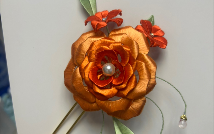 缠花[卷边玫瑰]