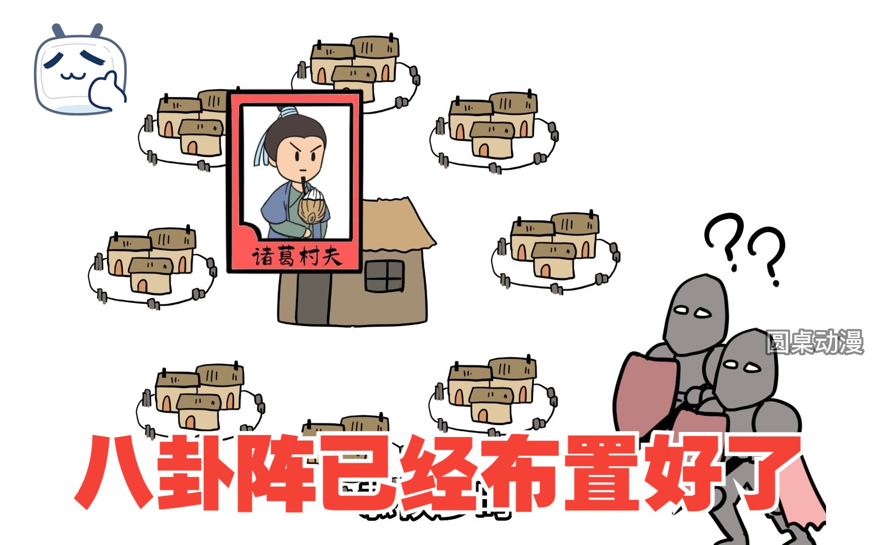 用历史人物进行自走棋对决,你起手就选择了白色棋子诸葛村夫【02】