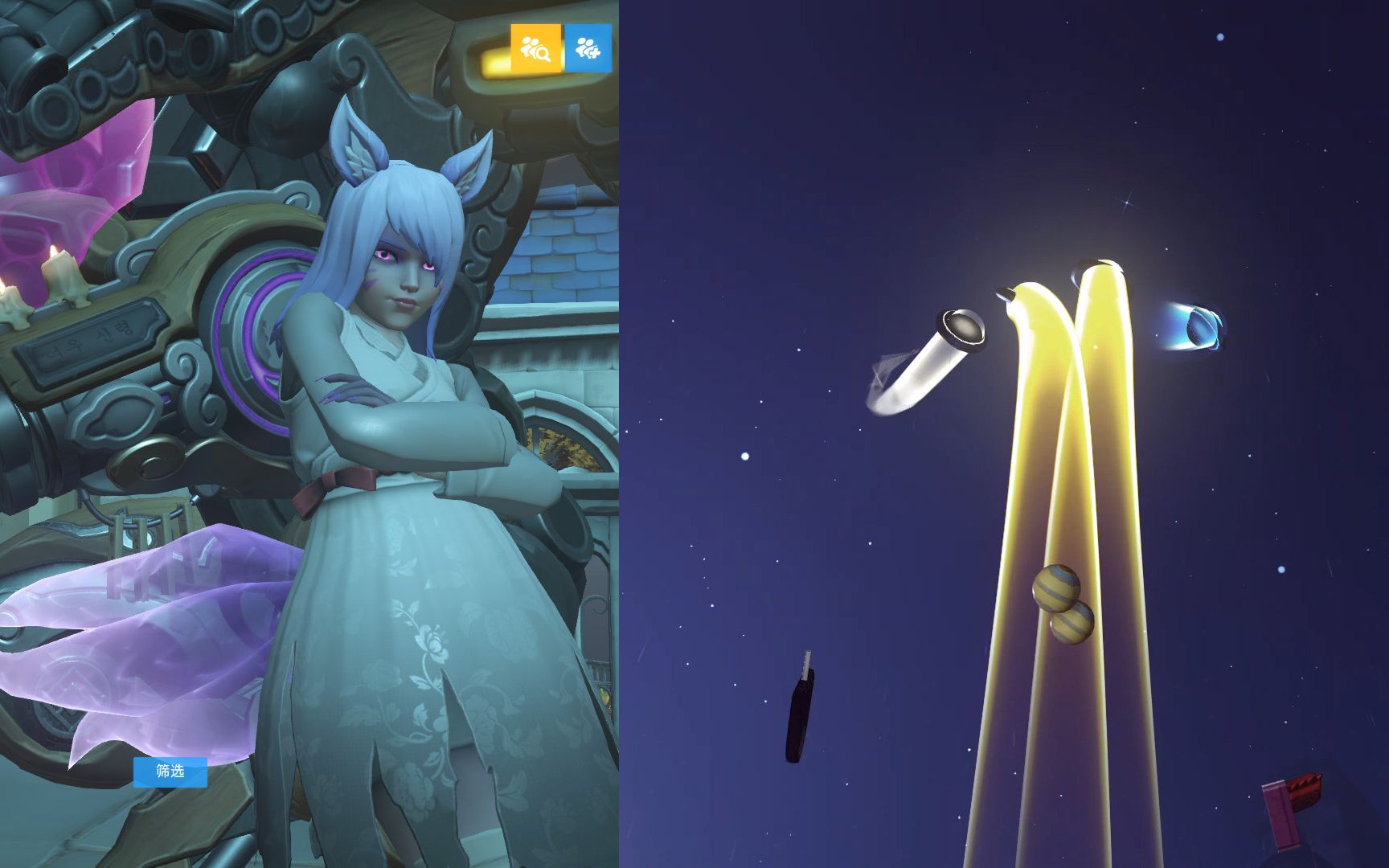 为白毛狐妖dva开180个万圣补给,然后就没有然后了