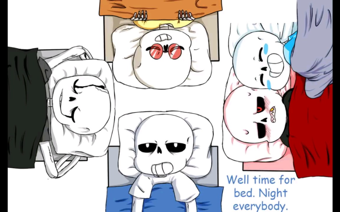 传说之下漫配合集sans们在一起的日子