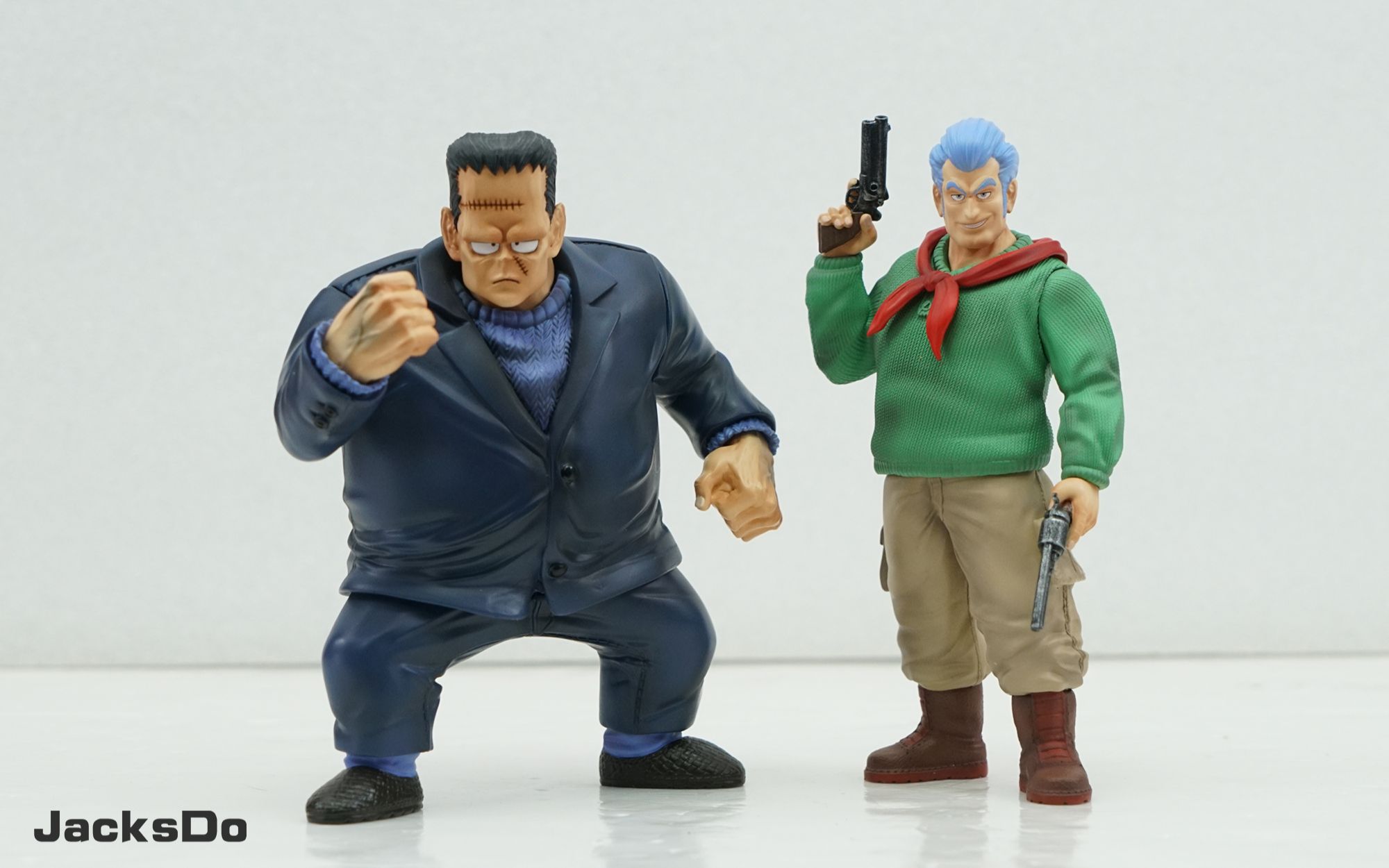 【开箱视频】jacksdo红缎带军团成员 第四弹 怀特将军和人造人8号