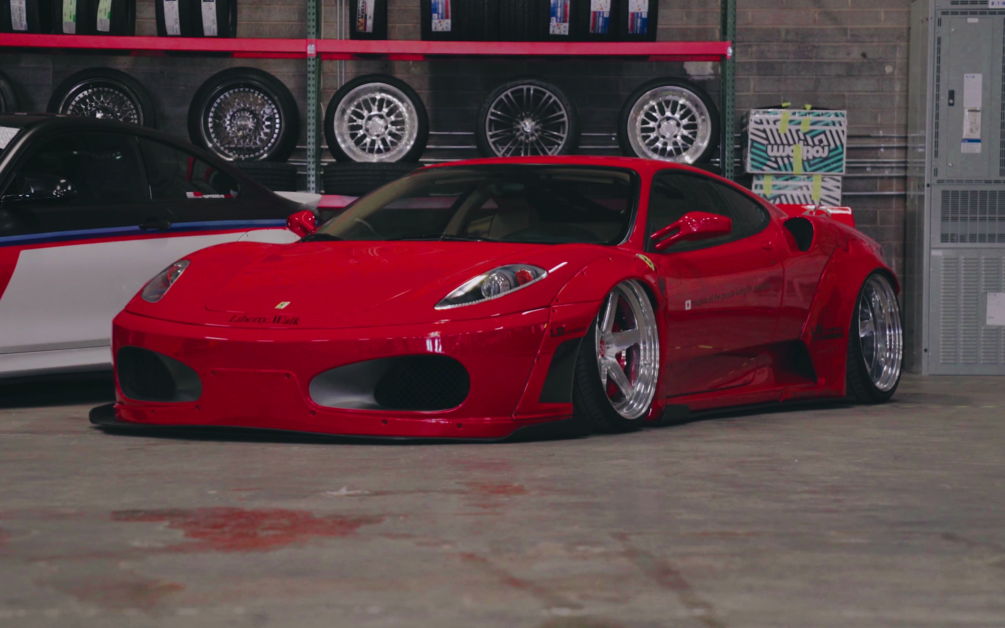 低趴风之法拉利  lb 改装法拉利f430