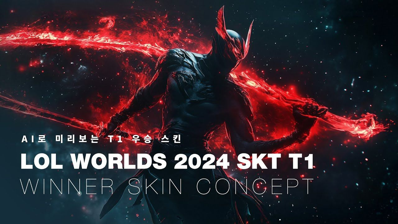 2024 年 LOL 世界冠军 SKT T1 皮肤概念 (4K)