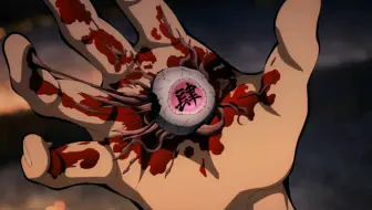 鬼杀队最强战力!风柱单手捏爆上弦之肆.....