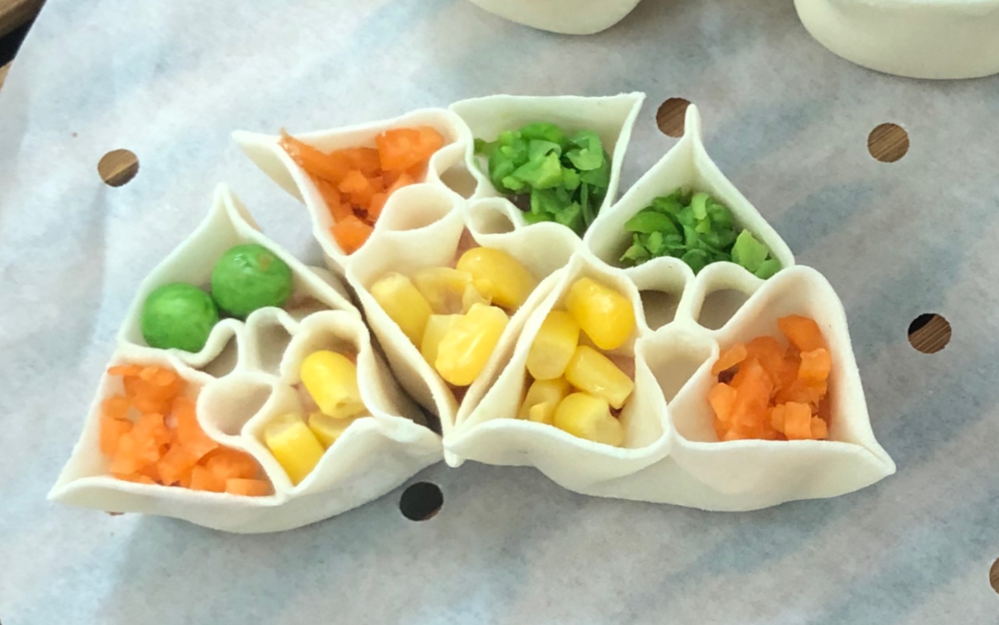 中式点心初级课程32温水面团一品饺擀面皮捏造型