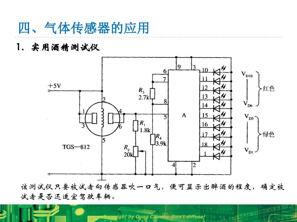 第17.02講 氣敏傳感器技術 2 氣敏傳感器的應用