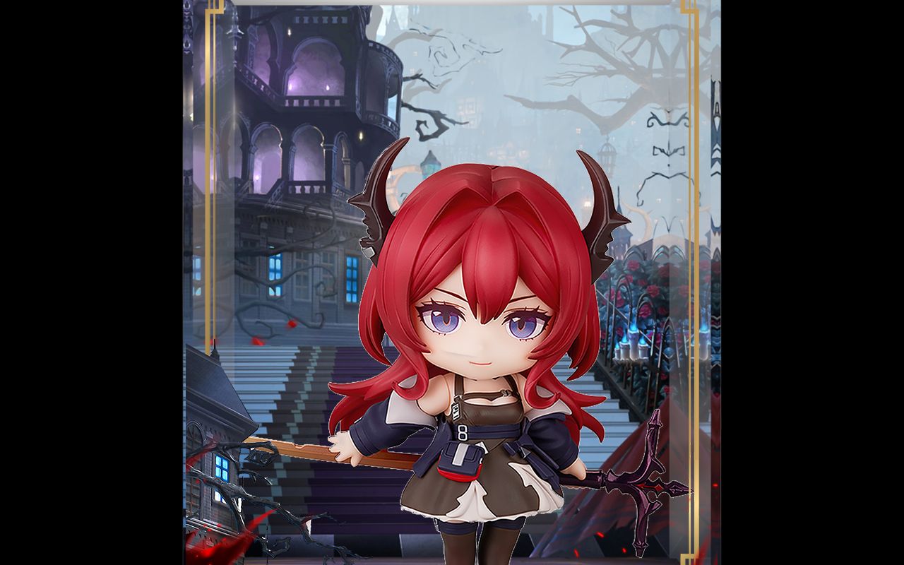 七古力 高透主题展示盒 适用于 gsas 粘土人 明日方舟 史尔特尔 q版