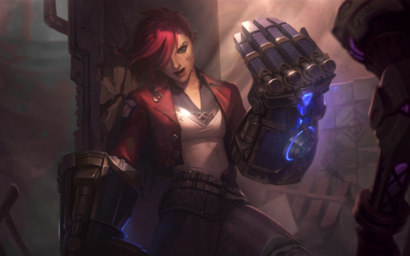 英雄联盟手游 复盘记录 极地大乱斗 mvp 皮城执法官 蔚(2)220511