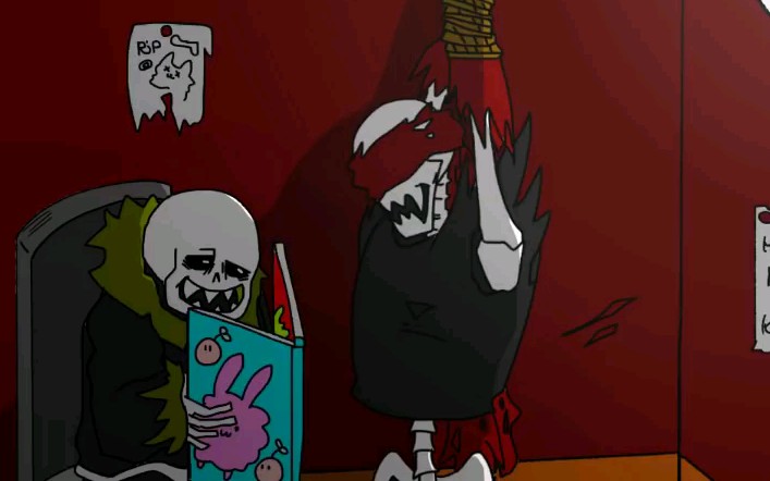 【undertale日系图集】骨兄弟略沙雕&刀子图集