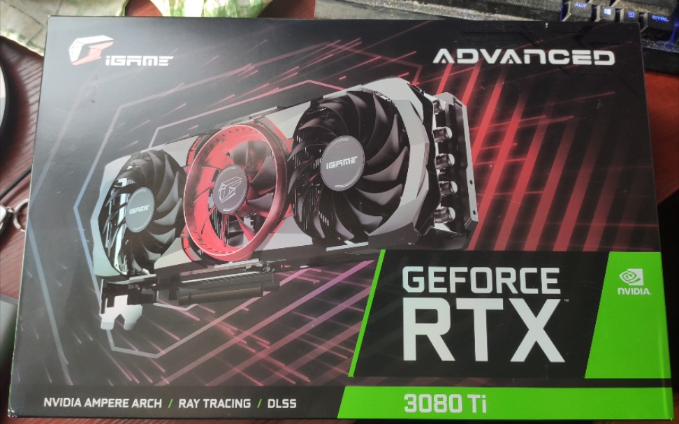 人生中第一张显卡 七彩虹3080ti ad oc