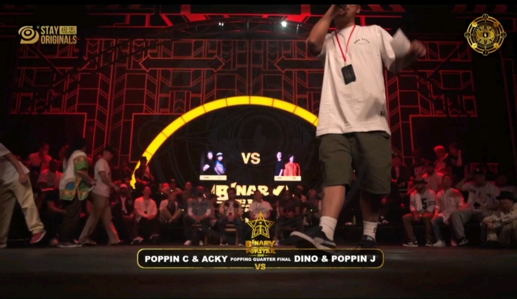 [图]八进四第三场Popping C&ACKY  VS  Popping J&Dino！