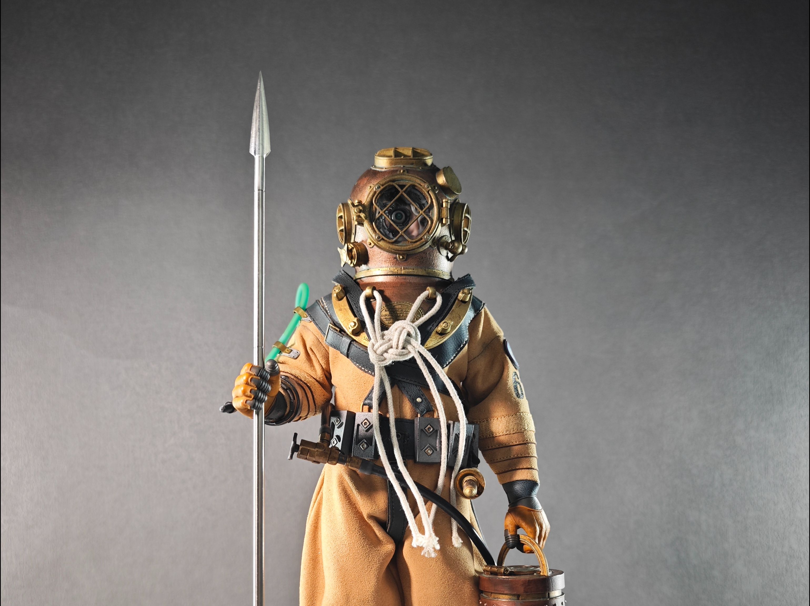 暗黑王冠darkcrowntoys×mazetoystudio 奇迹档案潜水员 1/6 12寸手作