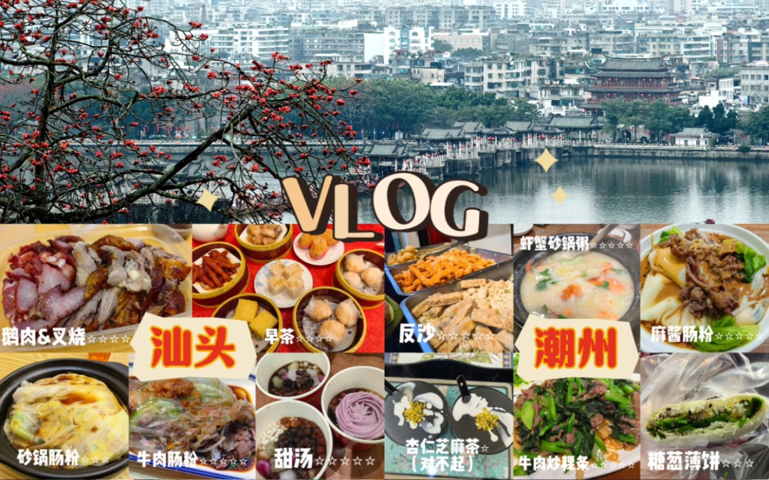 [图]【旅游vlog ｜ 2天2夜潮汕行】终于对潮汕的美食出手了！我大吃特吃~