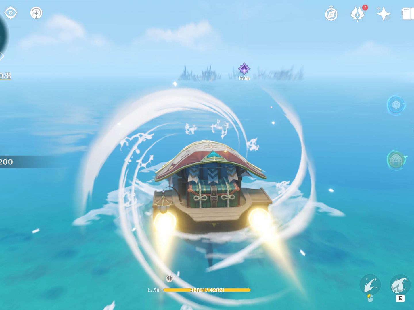 原神-溪水危险-稻妻鹤观