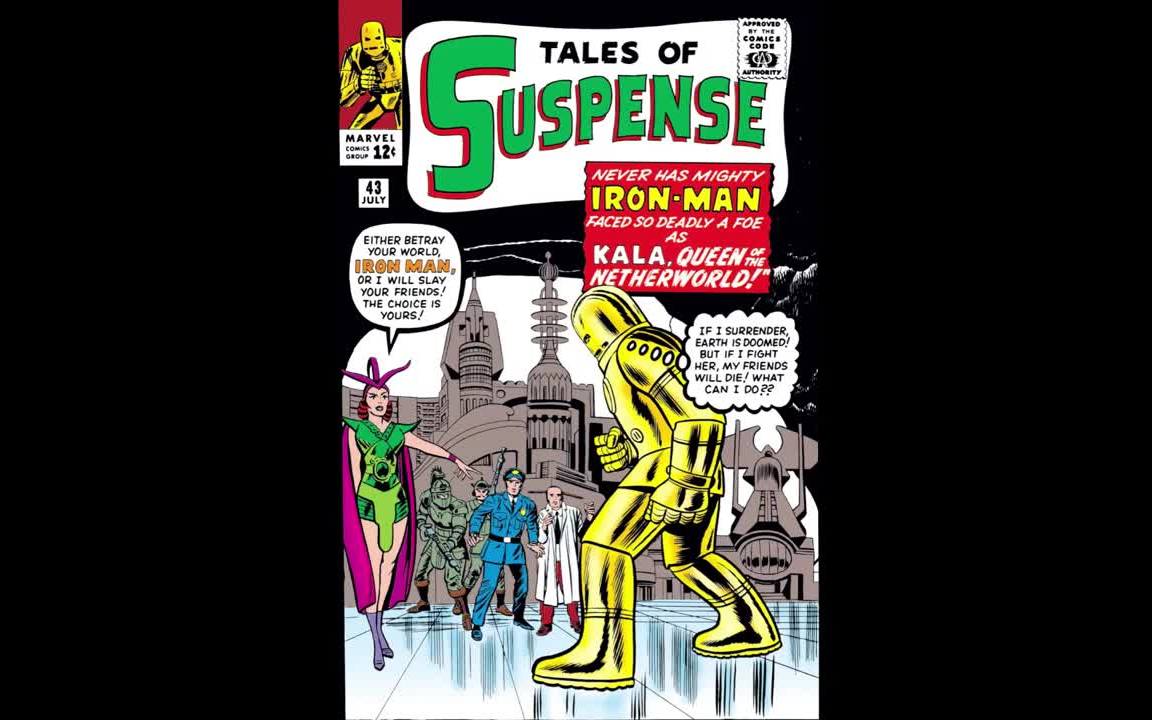 钢铁侠漫画《悬疑故事》第43期 Tales of Suspense #43 (Iron Man vs The Queen of the Netherworld)哔哩哔哩bilibili