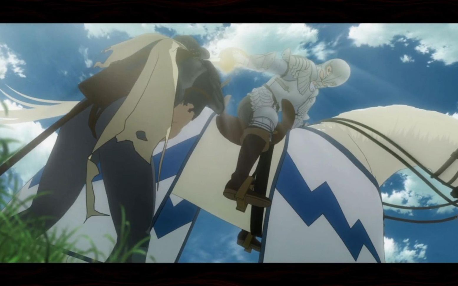 剑风传奇无双:剧情模式 黄金年代篇 格斯被鹰之团格里菲斯攻击