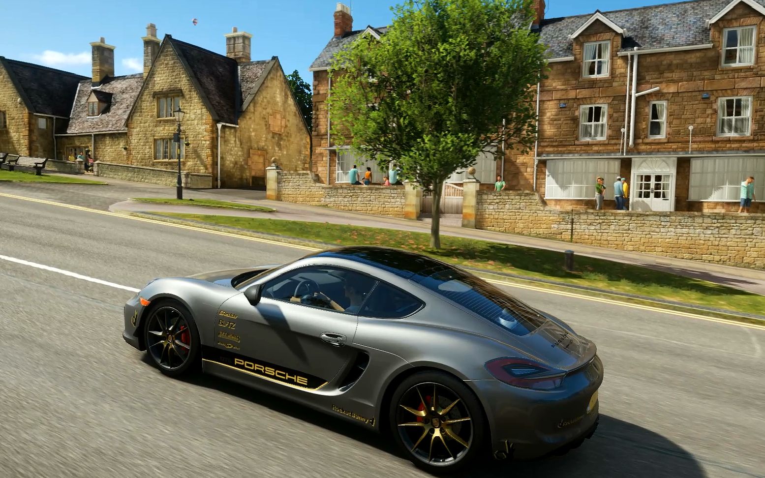 《地平线4》最高画质保时捷2015试驾