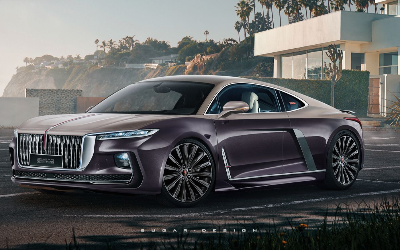 活动作品红旗h9s中置超跑设计大改造