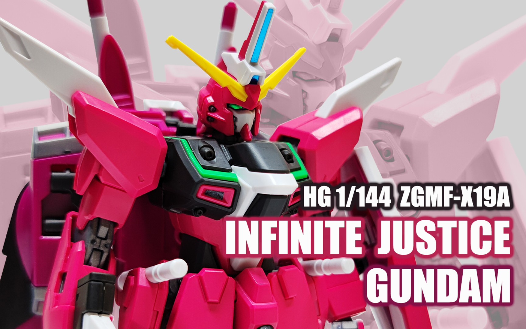 【机拼模玩】万代hg 1/144 zgmf-x19a 新生无限正义[即刻拼装]