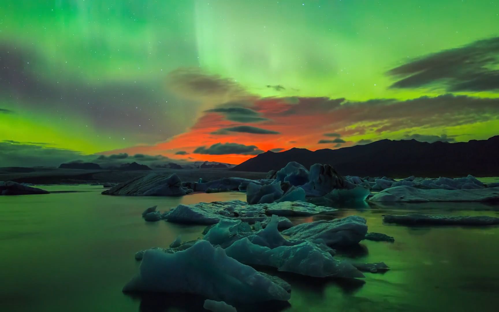 世界上最美丽的自然现象北极光