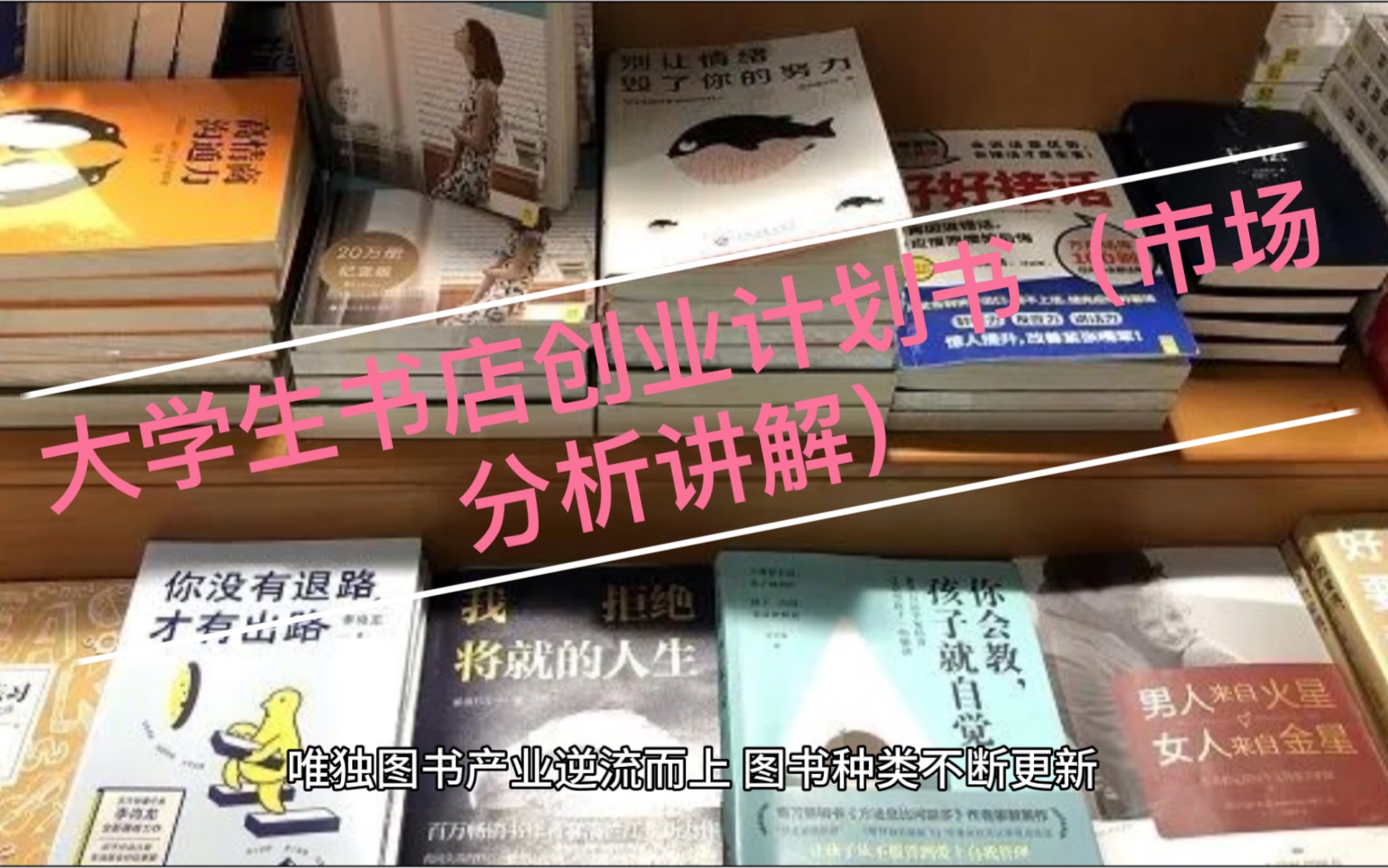 大学生书店创业计划书哔哩哔哩bilibili