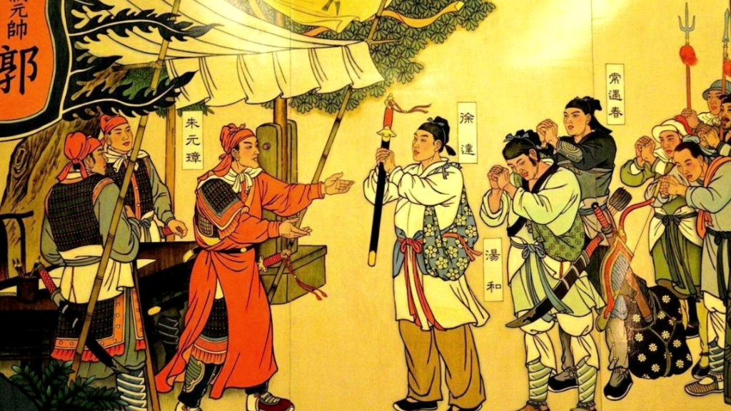 历史君臣兄弟之情朱元璋汤和徐达1