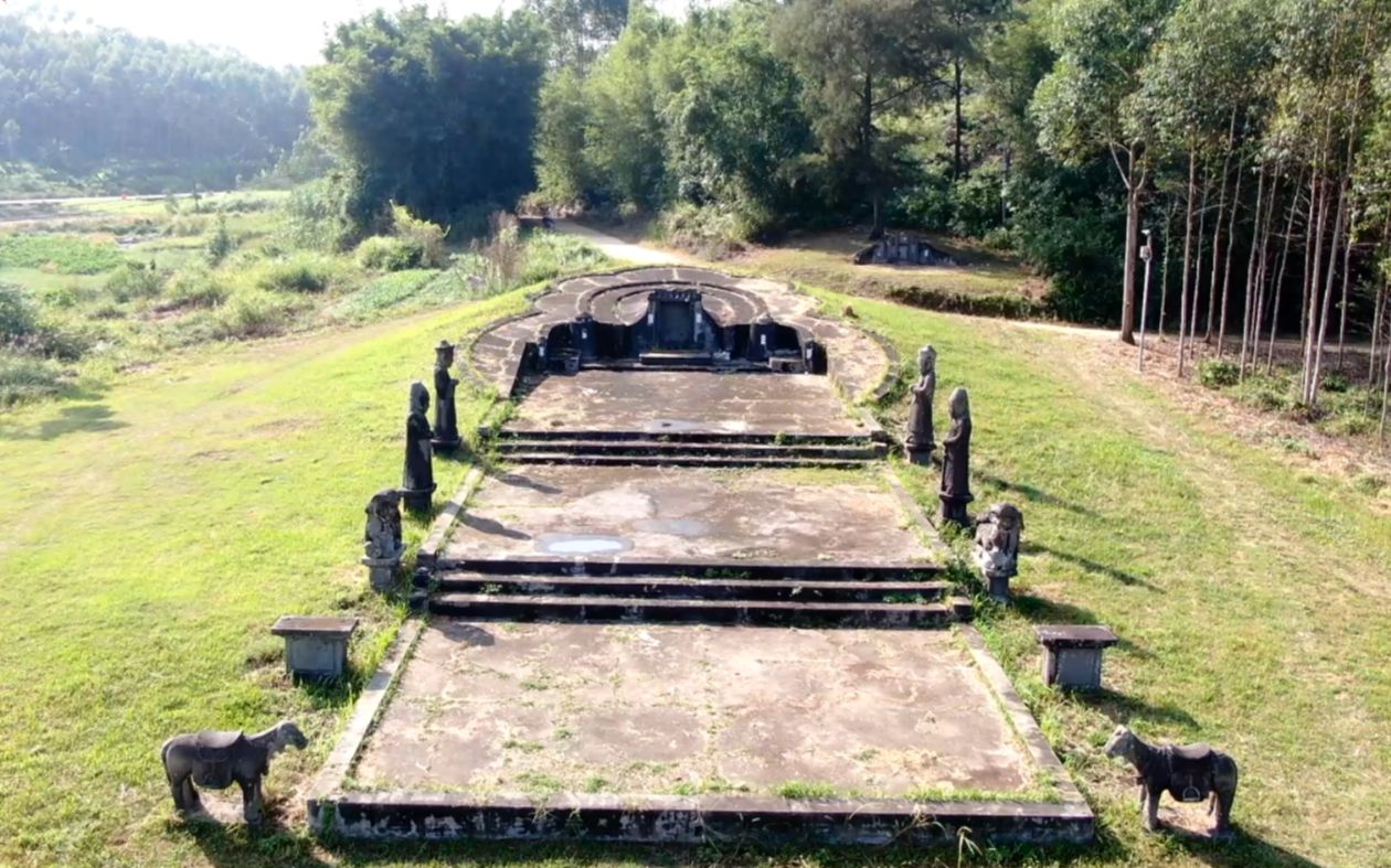 钦州冯子材墓图片