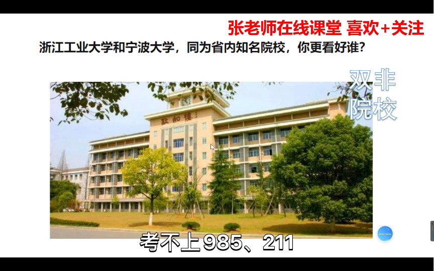 浙江省知名院校,“双非”浙江工业大学和双一流宁波大学,实力对比哔哩哔哩bilibili