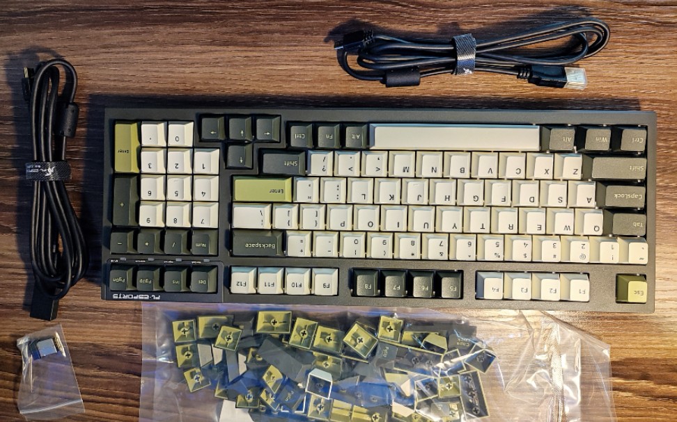 好物分享腹灵fl980橄榄绿rosa轴开箱试用