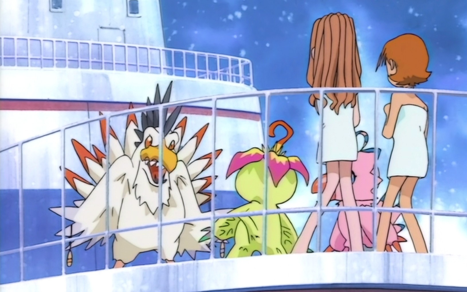 素娜和美美拯救队友