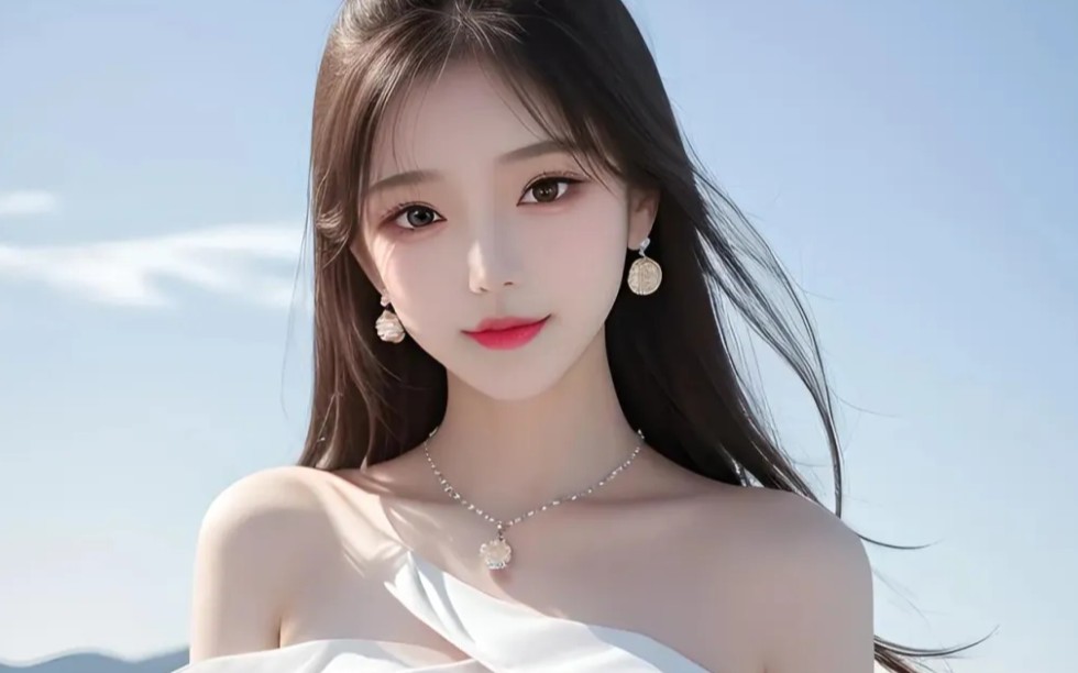 夏日清凉,绝世美女