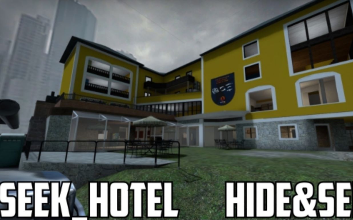 【csgo】创意工坊地图,躲猫猫hide and seek.(只有三人还是有点无聊)