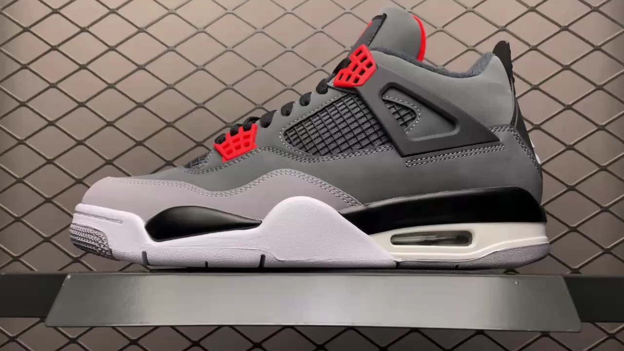 【大山制造】(详情)air jordan 4 retro " infrared " aj4乔4 红外线