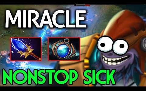 【TKⷱ718】Miracle Dota 2 [Tinker] Nonstop Sick哔哩哔哩bilibili