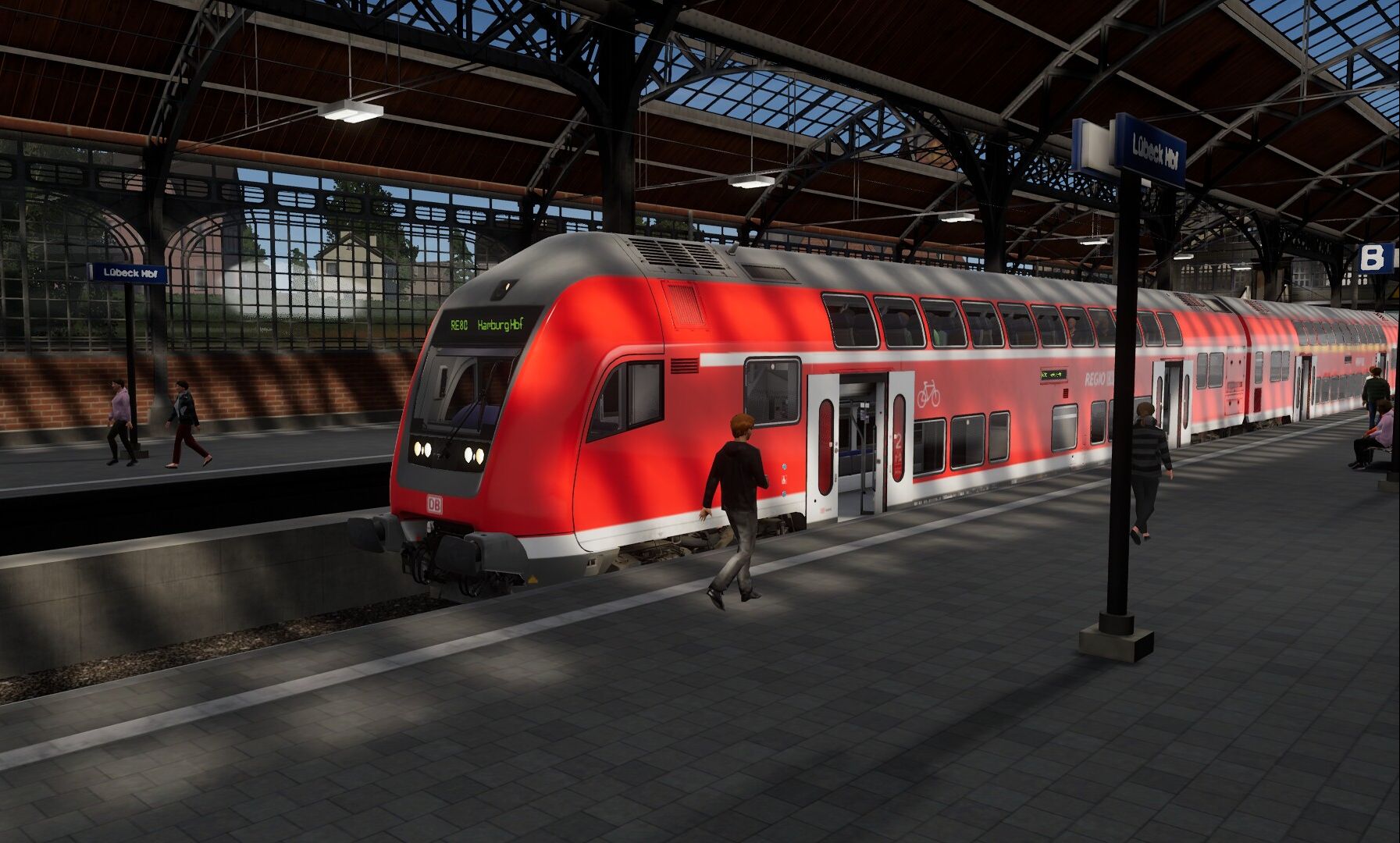 【模拟火车世界4】汉堡—吕贝克主干线 德铁766.